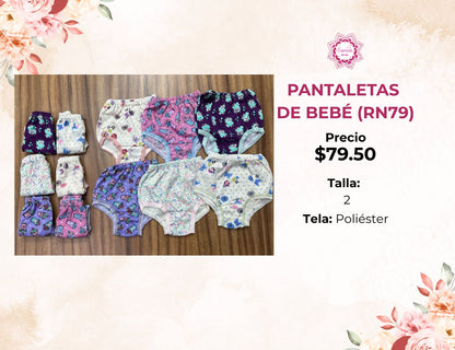 PANTALETA DE BEBÉ (RN79)
