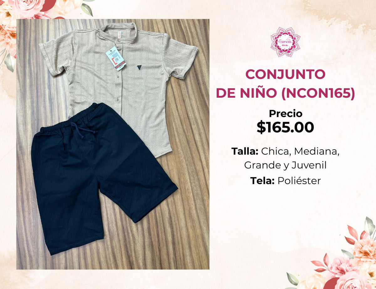 CONJUNTO DE NIÑO (NCON165)