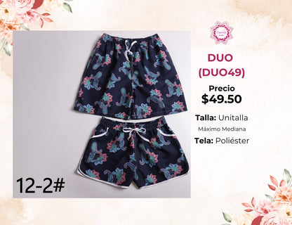 DÚO DE DAMA Y CABALLERO (DUO49)