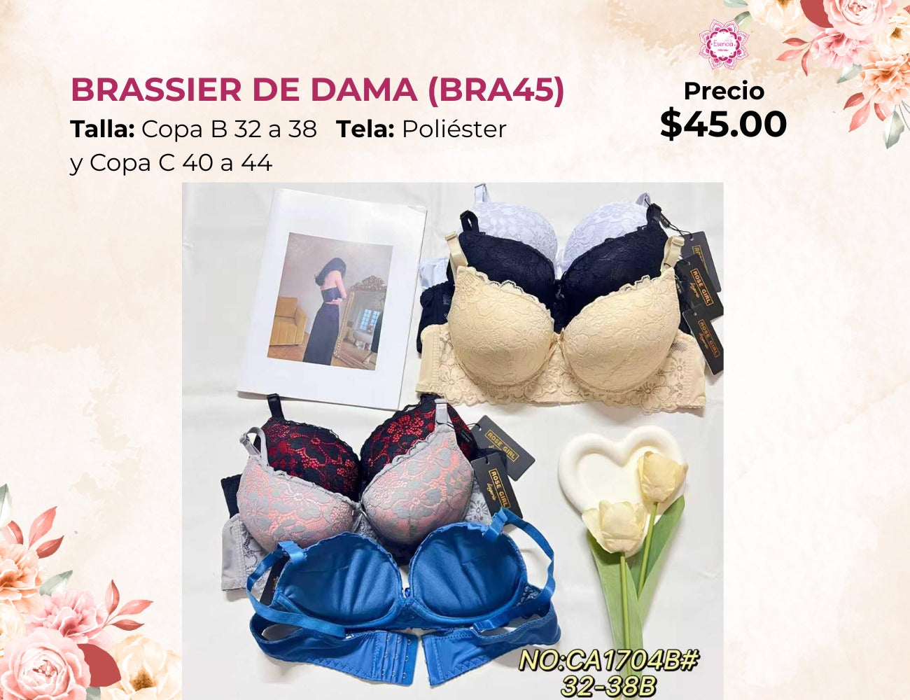 BRASIER DE DAMA (BRA45)