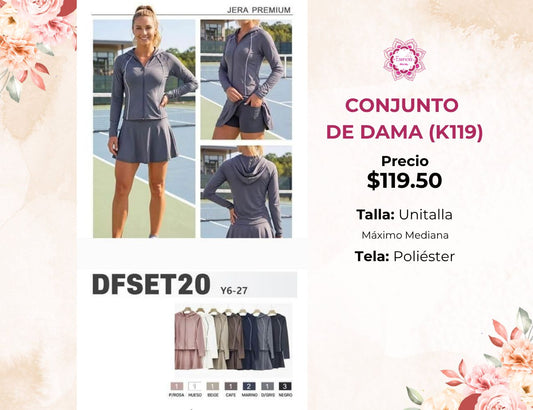 CONJUNTO DEPORTIVO DE DAMA (K119)