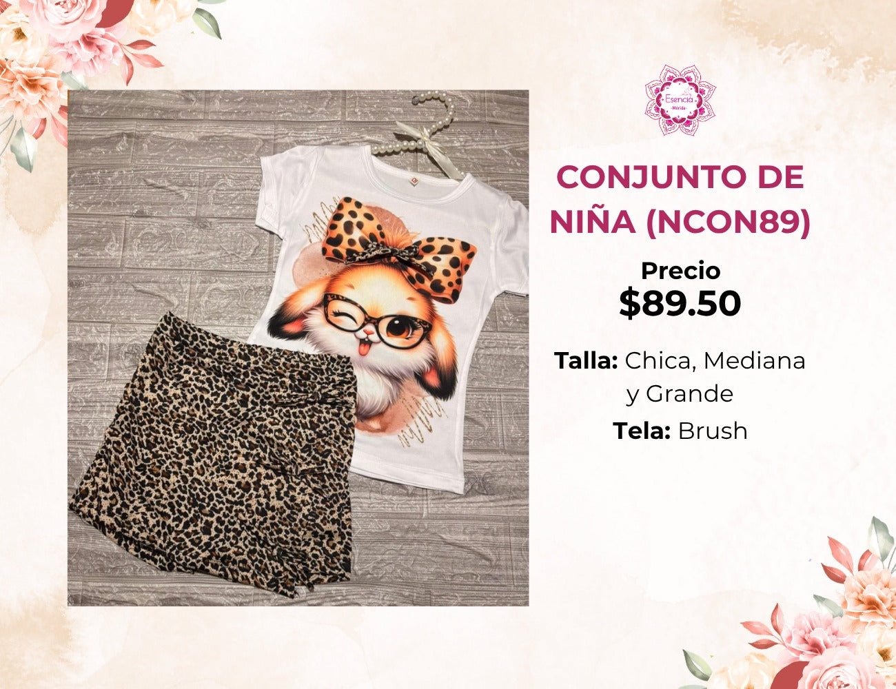 CONJUNTO DE NIÑA (NCON89)
