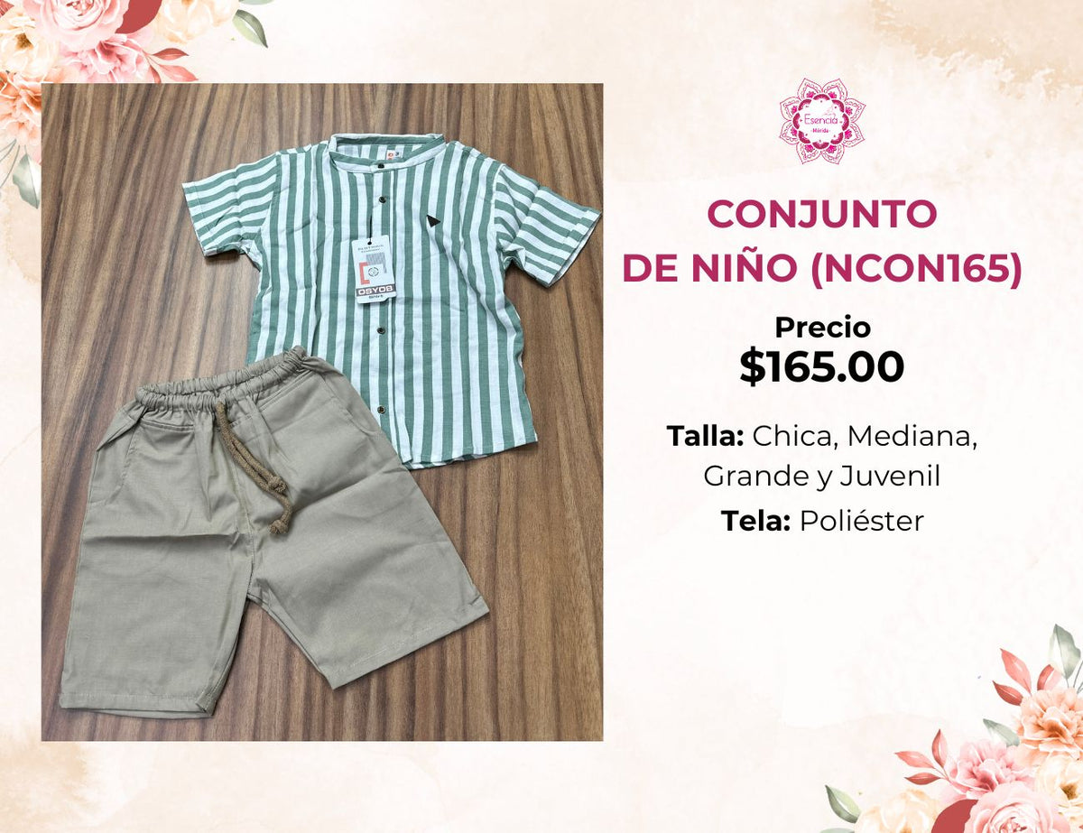 CONJUNTO DE NIÑO (NCON165)