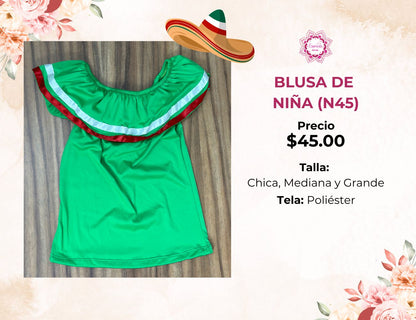 BLUSAS DE NIÑA (N45)