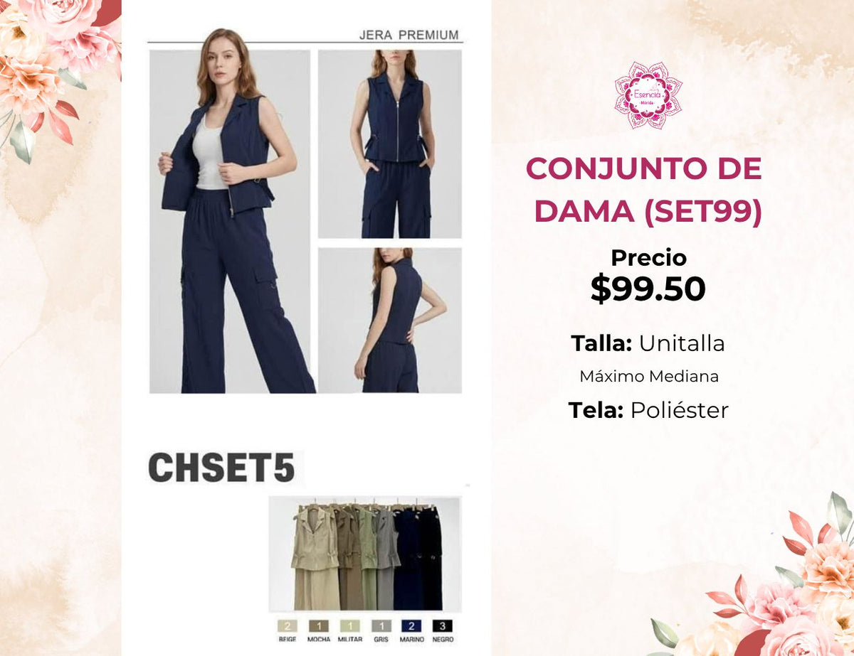 CONJUNTO DE DAMA (SET99)