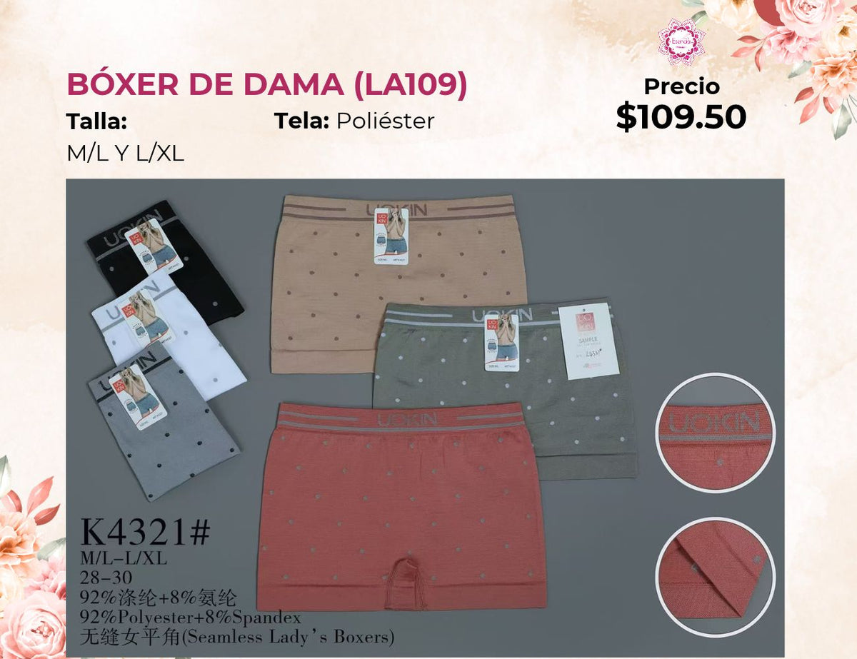 BÓXER DE DAMA (LA109)