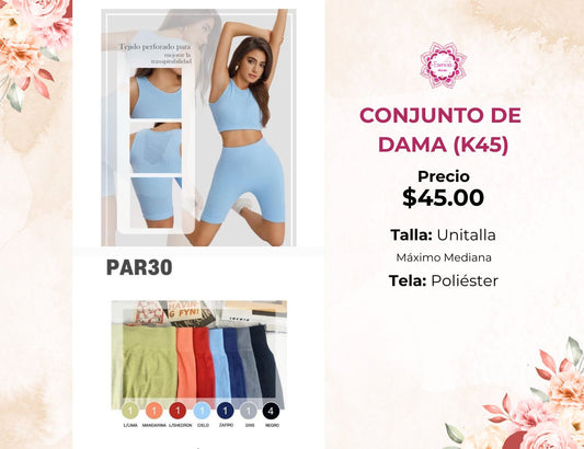 CONJUNTO DEPORTIVO DE DAMA (K45)