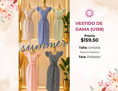 VESTIDOS PARA DAMA (U159)