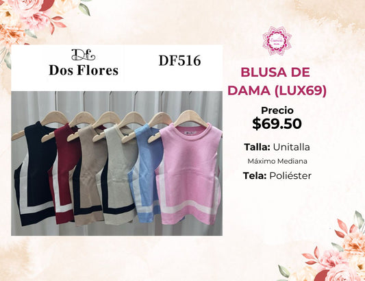 BLUSAS DE DAMA (LUX69)