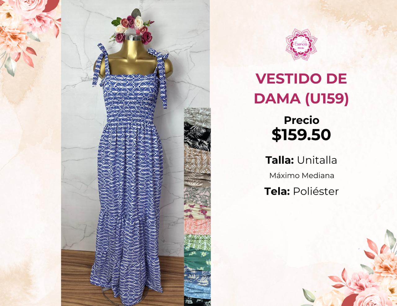 VESTIDOS PARA DAMA (U159)