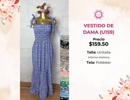 VESTIDOS PARA DAMA (U159)