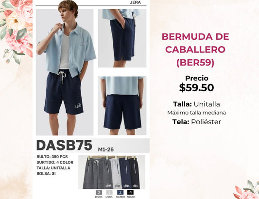BERMUDAS DE CABALLERO (BER59)