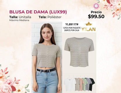 BLUSAS DE DAMA PREMIUM (LUX99)