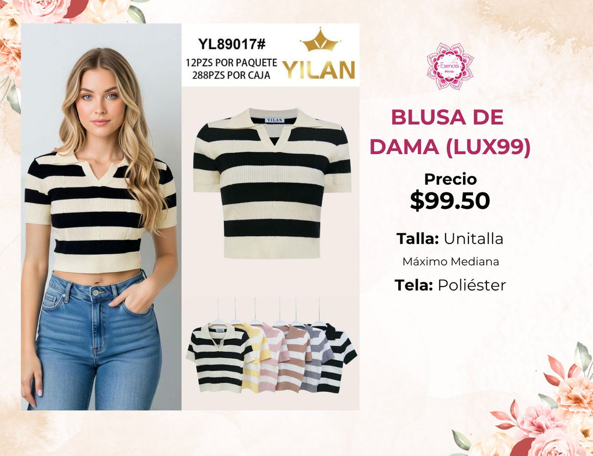 BLUSAS DE DAMA PREMIUM (LUX99)