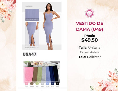 VESTIDOS DE DAMA (U49)