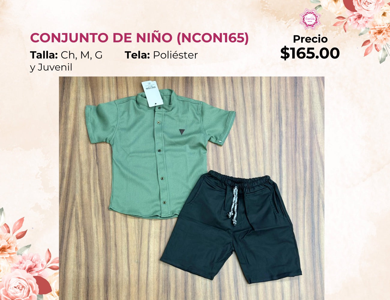 CONJUNTO DE NIÑO (NCON165)