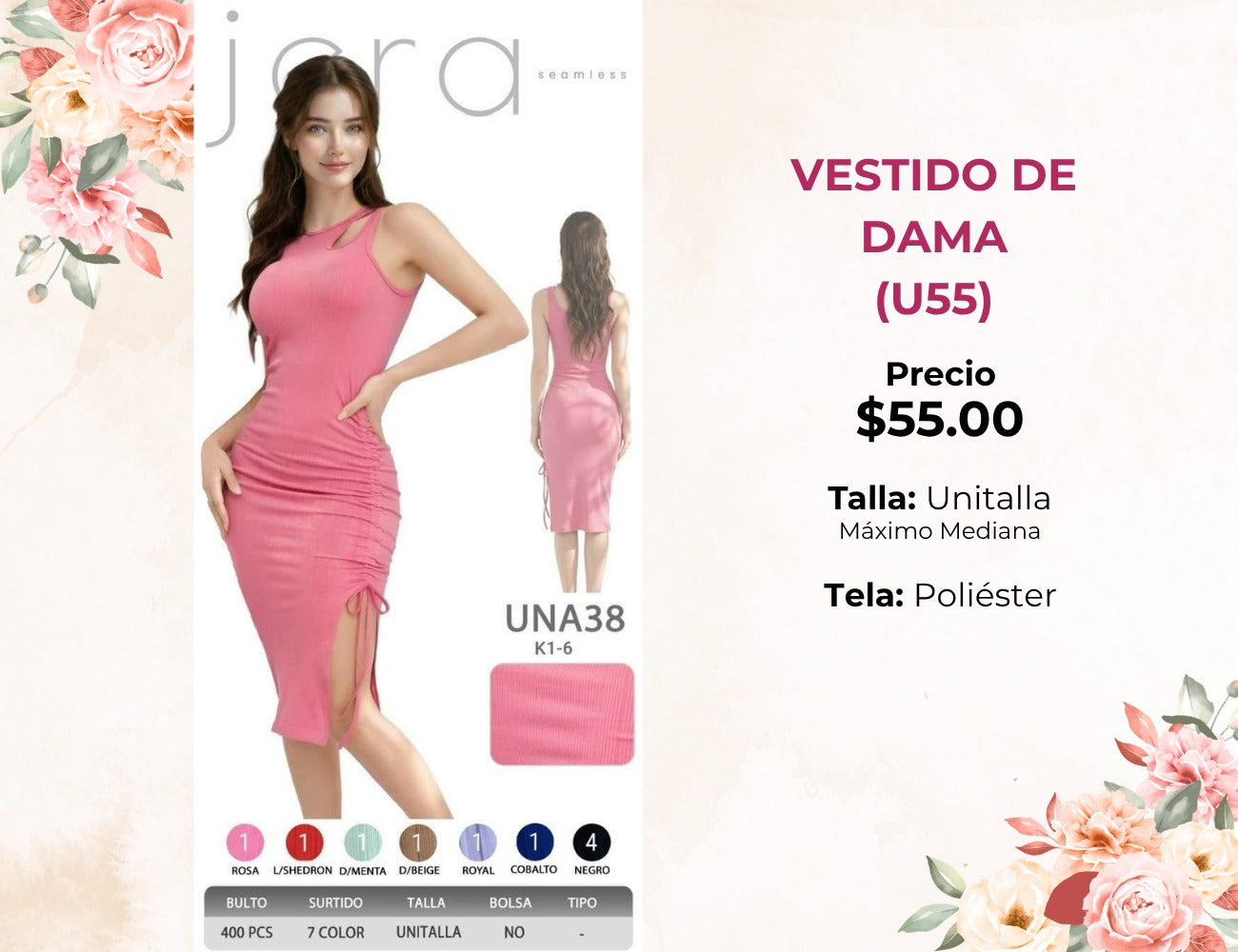 VESTIDO DE DAMA (U55)