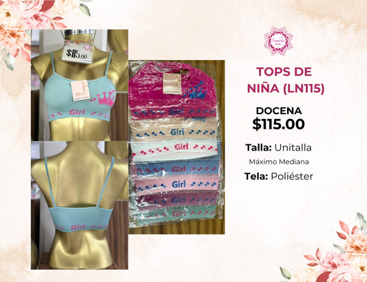 TOP DE NIÑA (LN115)
