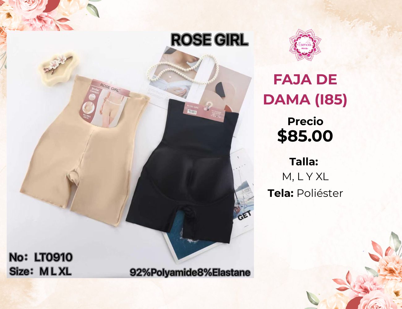 FAJA DE DAMA (I85)