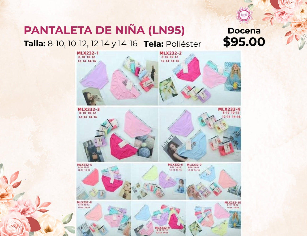 PANTALETA DE NIÑA (LN95)