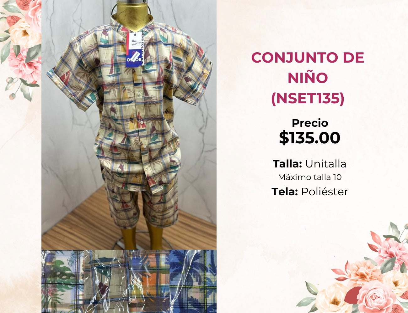 CONJUNTO DE NIÑO (NSET135)