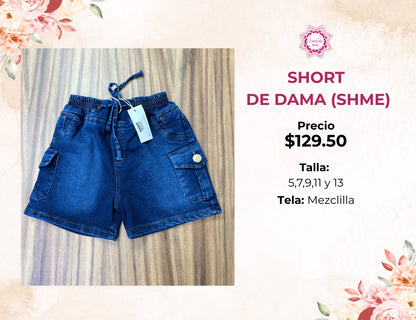 SHORT DE MEZCLILLA (SHME)