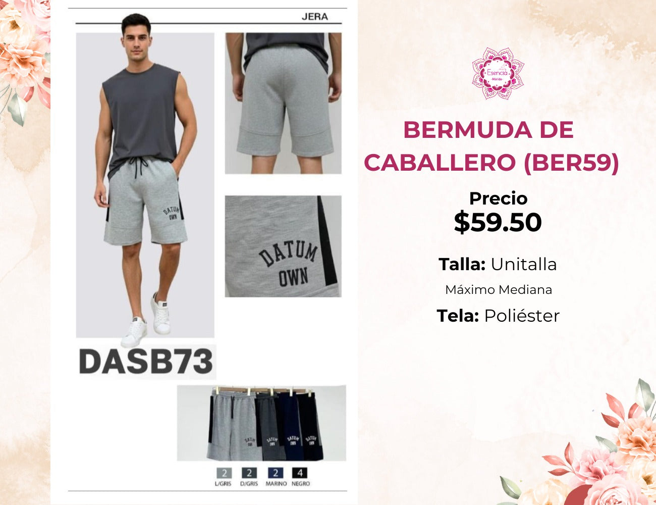 BERMUDAS DE CABALLERO (BER59)