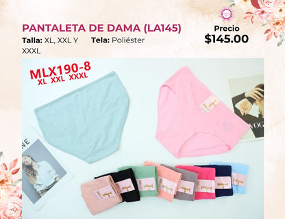 PANTALETA DE DAMA EXTRA (LA145)