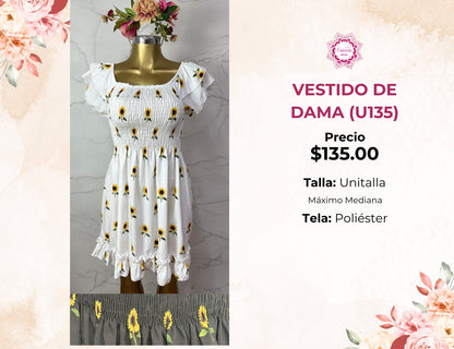 VESTIDO DE DAMA (U135)