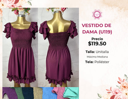 VESTIDO DE DAMA (U119)
