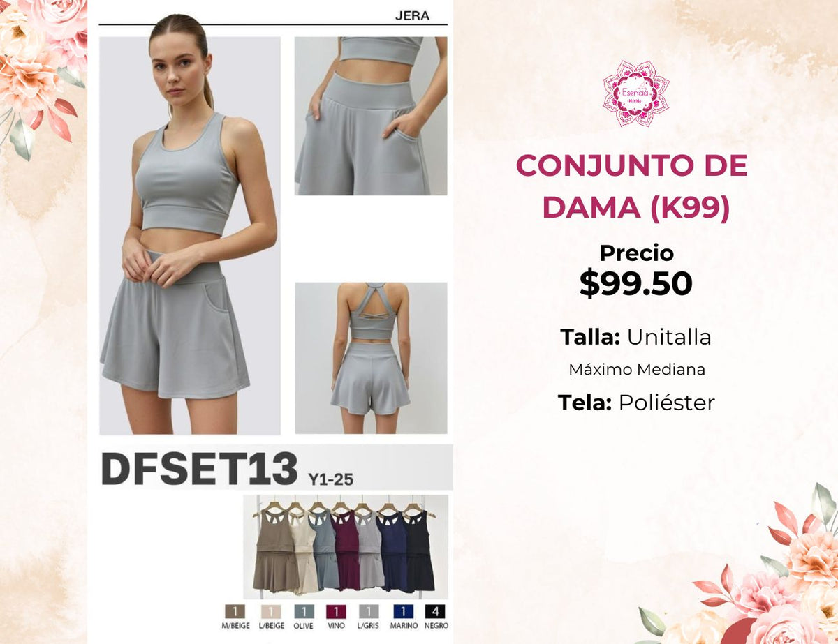 SET DEPORTIVO DE DAMA (K99)