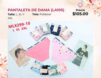 PANTALETAS PARA DAMA (LA105)