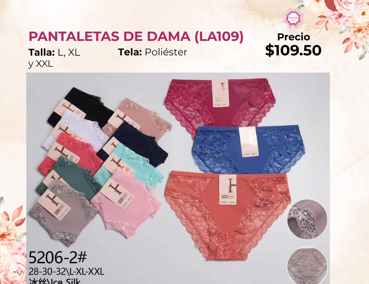 PANTALETAS DE DAMA (LA109)