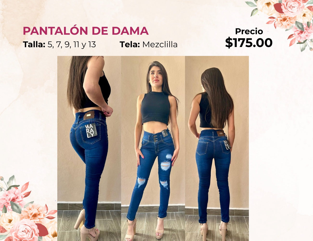 PANTALON DE DAMA (MAR)