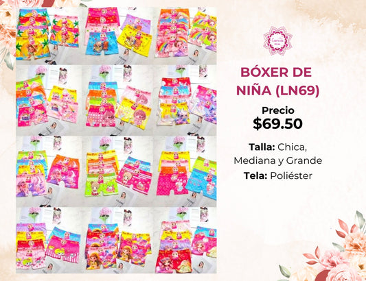 BÓXER DE NIÑA (LN69)