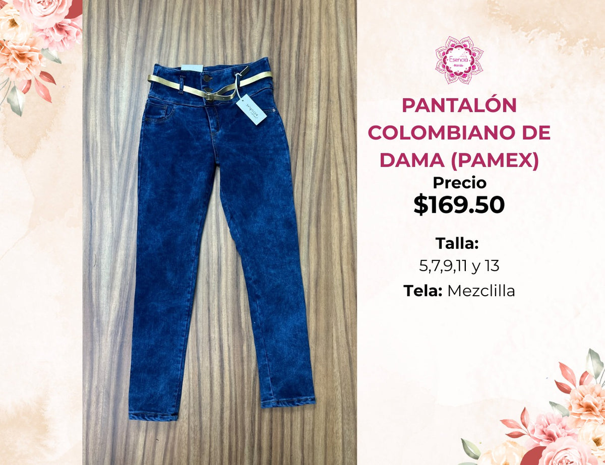 PANTALONES DE MEZCLILLA PARA DAMA (PAMEX)