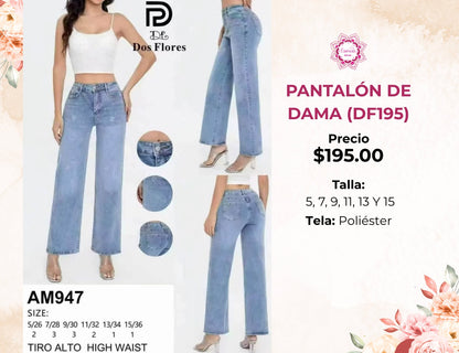 PANTALÓN DE DAMA (DF195)