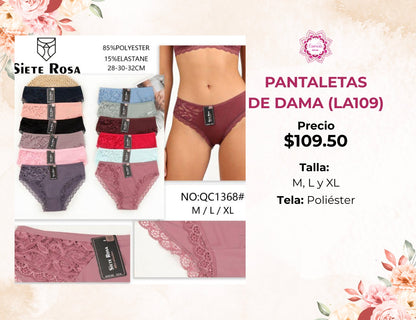 PANTALETAS DE DAMA (LA109)