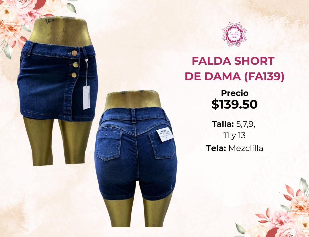 FALDA DE DAMA (FA139)
