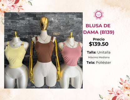 BLUSAS CALIDAD PREMIUM PARA DAMA (B139)