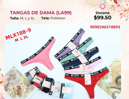 TANGAS PARA DAMA (LA99)