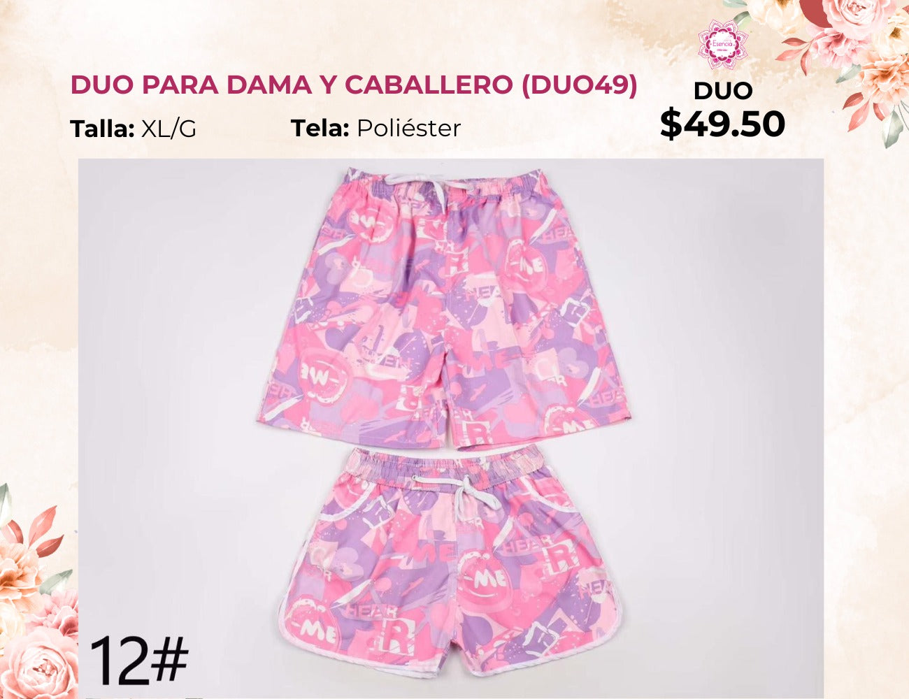 DÚO DE DAMA Y CABALLERO (DUO49)