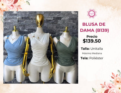BLUSAS CALIDAD PREMIUM PARA DAMA (B139)