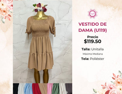 VESTIDO DE DAMA (U119)