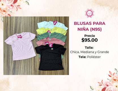 BLUSAS DE NIÑA (N95)
