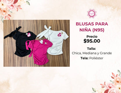 BLUSAS DE NIÑA (N95)