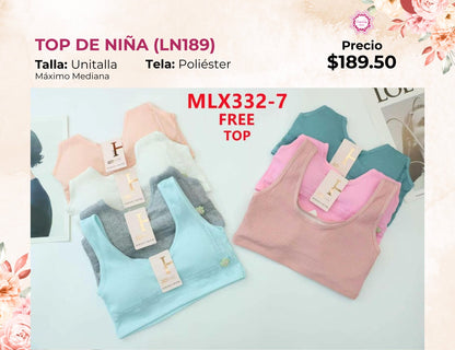 TOPS DE NIÑA (LN189)