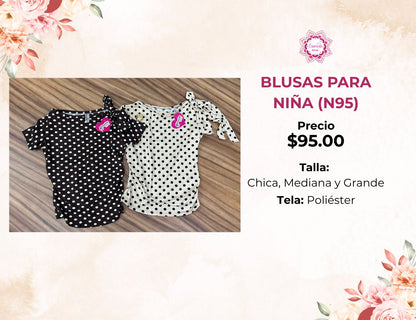 BLUSAS DE NIÑA (N95)