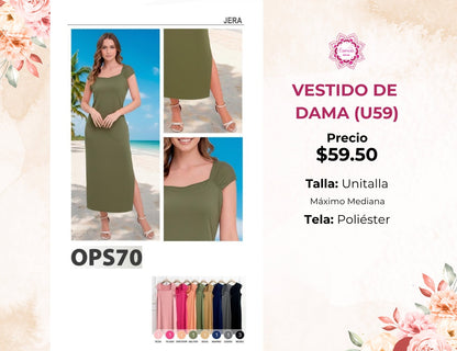 VESTIDO DE DAMA (U59)