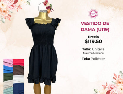 VESTIDO DE DAMA (U119)